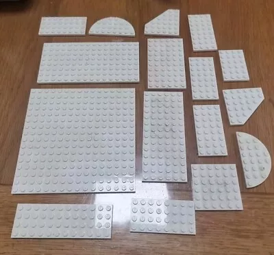 Buy 16x Lego Bundle/Joblot White Plates As Pictured Pre Owned #FREE UK DELIVERY # • 5.99£