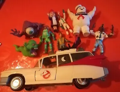 Buy Vintage Kenner The Real Ghostbusters Ecto1 1984 Marshmallow BUG Eye Ghost Slimer • 153.31£