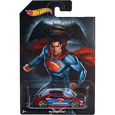 Buy Hot Wheels Djl54 Batman Vs Superman Muscle Tone 5/7 • 6.99£