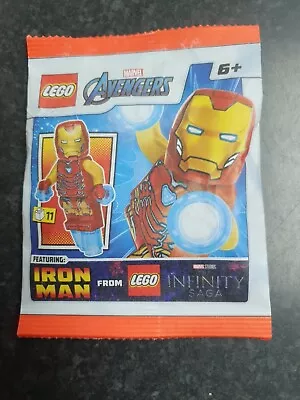 Buy LEGO 242320 Marvel Super Heroes Iron Man Minifigure New Sealed BNIB FREE POSTAGE • 6.49£