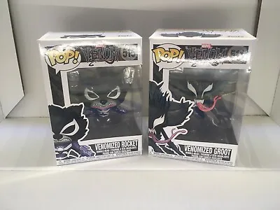 Buy Venomized Groot 511 And Rocket 515 Funko Pop See Pics Sold As A Pair • 22.99£