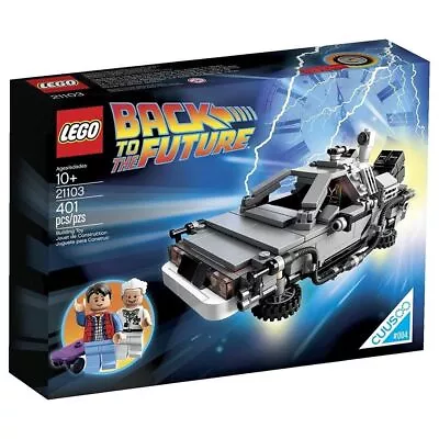 Buy LEGO Ideas: The DeLorean Time Machine (21103) • 214.76£