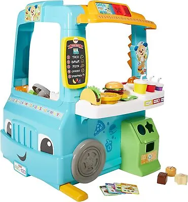 Buy Fisher Price Food Truck French German Spanish With Sounds And Lights GHJ07 • 92.49£