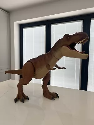 Buy Mattel Jurassic World Dominion Super Colossal Tyrannosaurus Rex ​Action Figure • 15£