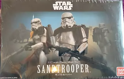 Buy Bandai 1: 12 Star Wars: SANDTROOPER Figure Model Kit #0197348 Desert *BNISB* • 64.90£