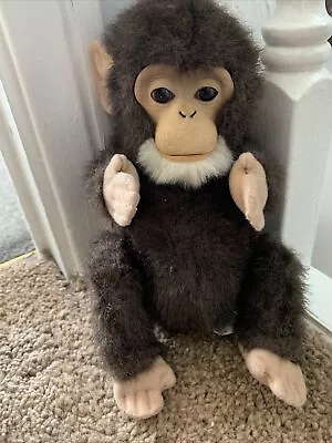 Buy Hasbro Newborn Chimp Monkey FurReal Friends Tiger Soft Plush Toy 2009 9” • 19.99£