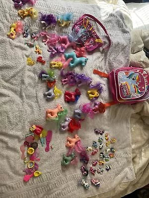 Buy My Little Pony G4 Bundle X 51 Ponies All In Great Condition , + 2 Bags & Bits • 125£