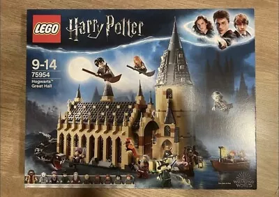 Buy Lego New Harry Potter Hogwarts Great Hall - Retired Set 75954 (New & Sealed Box) • 99.99£