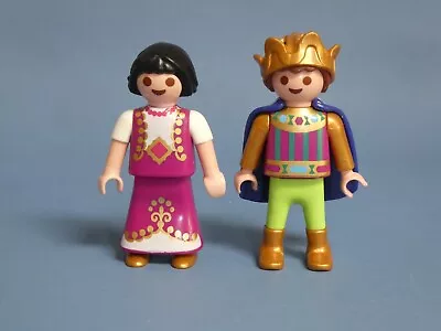 Buy Playmobil Prince & Princess Royal Children Figures For Castle Palace • 1.25£