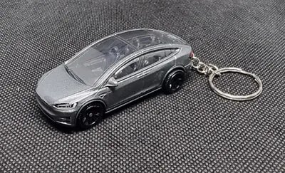Buy 1:64 Tesla Model X Keyring Keychain Diecast Car • 12.99£