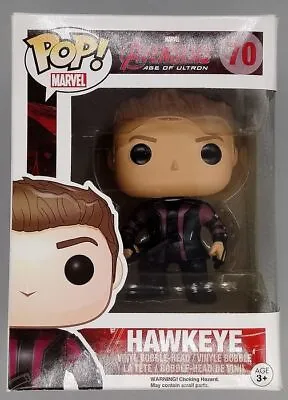 Buy Funko POP #70 Hawkeye - Marvel Avengers Age Of Ultron Damaged Box With Protector • 12.99£
