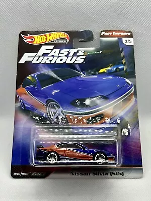 Buy Hot Wheels Premium Nissan Silvia S15 Fast And The Furious MINT Collectors HTF. • 40£