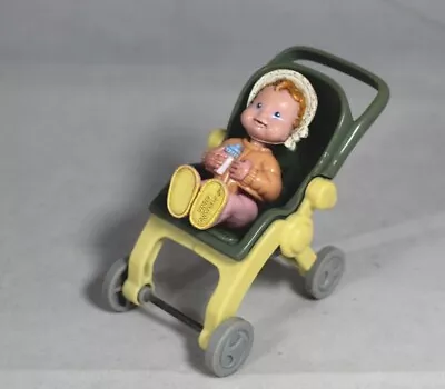 Buy Fisher Price Loving Family Toys Bundle Baby Figure & Stroller / Push Chair USED • 9.99£