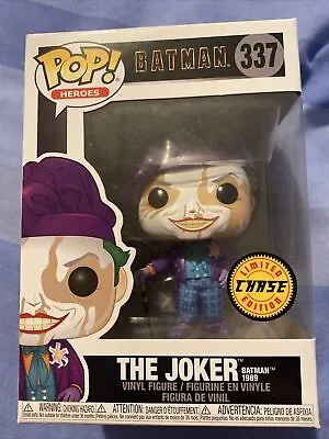Buy Funko Pop Figure  DC Comics Batman 1989 Joker With Hat Chase • 18£