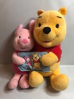 Buy Disney Fisher Price 2002 Winnie The Pooh & Piglet Plush Toy • 18.99£