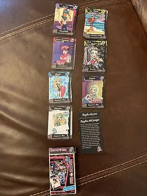 Buy Monster High Jeu De 7 Familles Cartes Happy Family Card Game • 2.50£