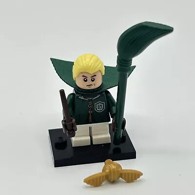 Buy LEGO Mini Figure Draco Malfoy Harry Potter Series 1 Colhp-4 Quidditch • 6£