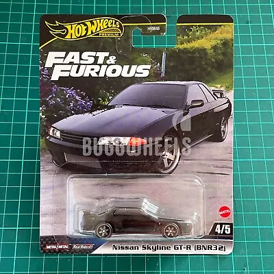 Buy Hot Wheels Premium 2024｜Fast And Furious 4/5 Nissan Skyline GT-R (BNR32) • 15.99£
