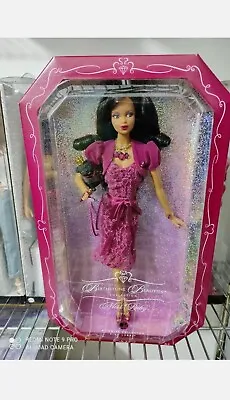 Buy BARBIE BIRTHSTONE BEAUTIES RUBY NRFB PINK LABEL Model Muse Mattel Collection • 135.71£