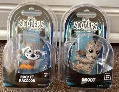 Buy Neca Scalers Marvel Gaurdians Of The Galaxy Figures Rocket Racoon And Groot New • 9.99£