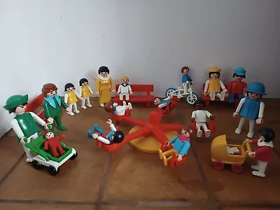 Buy Vintage Playmobil Park Playground Scene • 10£