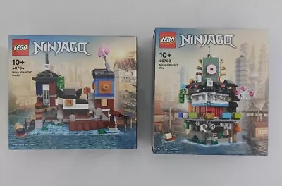 Buy Lego NINJAGO GWPs: Micro City (40703) & Micro Docks (40704)  • 56.99£