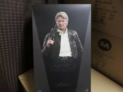 Buy Han Solo Hot Toys MMS374 Star Wars The Force Awakens 1/6 Figure Doll JAPAN • 359.06£