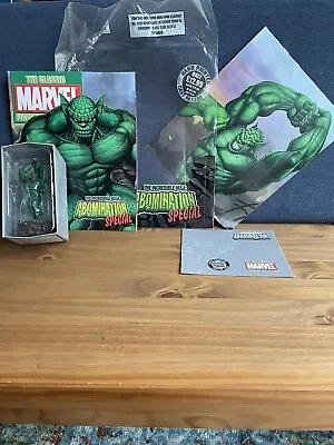 Buy The Classic Marvel Figurine Collection, The Incredible Hulk Abomination, NEW • 14.50£