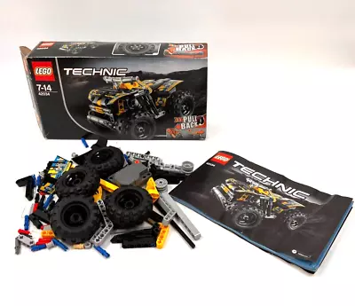 Buy LEGO Technic Quad Bike Pull Back 42034 - Original Box T2750 D1 • 14.99£