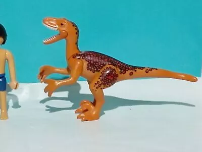 Buy Playmobil Figure Velociraptor Dinosaur Prehistory Saurus Dino Dinos Ref 4162 • 4.95£