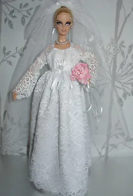Buy Barbie Doll Wedding Gown Bride Wedding Dress # 05726 • 19.05£