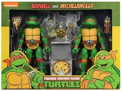 Buy Michelangelo And Raphael 2-Pack Teenage Mutant Ninja Turtles TMNT Figure NECA • 344.08£