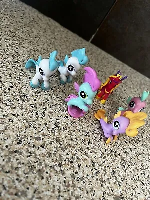 Buy MY LITTLE PONY Movie Sea Pony Baby Figure Set Of 5 And One Horse Toy Bundle • 13£