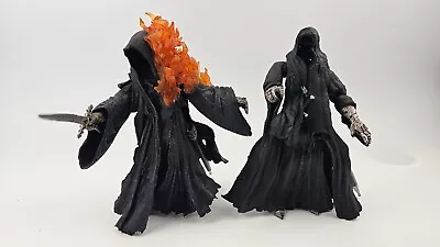 Buy Lord Of The Rings Witch King And Ringwraith In Flame Lot Action Figures Toybiz • 20£