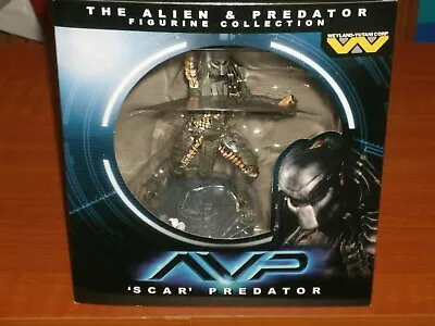 Buy Eaglemoss Aliens & Predator Collection: #2 AVP 'SCAR' PREDATOR 2016 Collectible  • 25£