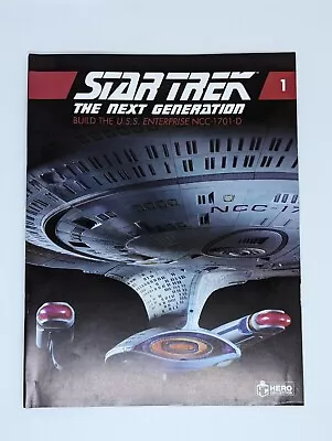 Buy Fanhome Eaglemoss Build The Star Trek Uss Enterprise Ncc-1701 D Magazine 1 • 10£