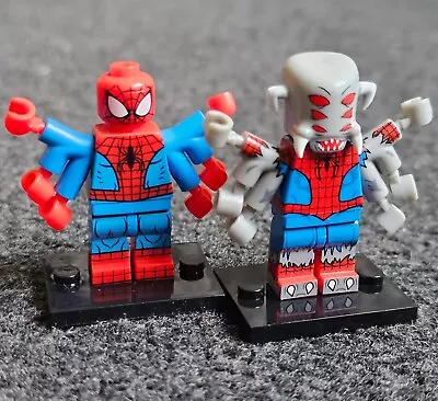 Buy Lego Marvel 2x Spider-man Minifigures (Mutanted) • 12.99£