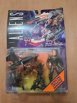 Buy Special Deluxe Marine Atax - Aliens - Boxed Original Action Figure - Kenner 1994 • 25£