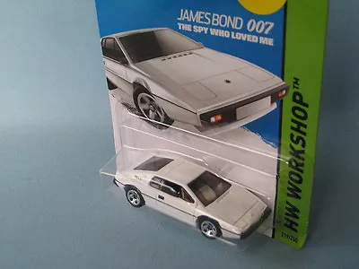 Buy Hot Wheels James Bond Lotus Esprit Spy Who Loved Me USA Issue 70mm • 9.99£