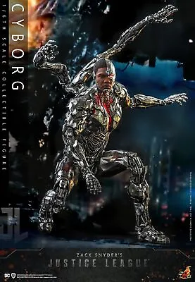 Buy Hot Toys Zack Snyders Justice League 1/6 Scale Cyborg Collectibl Figure TMS057 • 289.99£