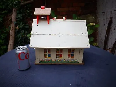 Buy Vintage Fisher Price School House Retro Toy From The 1970s • 12.99£