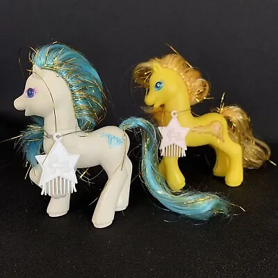 Buy Vintage My Little Pony G2 Princess Golden Light & Sapphire - Rare Collection • 34.99£