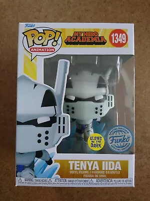 Buy Funko Pop Tenya IIDA 1349 My Hero Academia GITD Special Edition Vinyl Figure • 19.99£