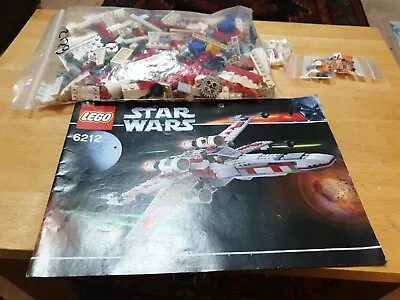Buy LEGO Star Wars 6212 X-Wing Fighter - 100% Complete But - ONLY 3 MINI-FIGS. • 29.99£