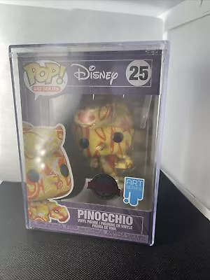 Buy POP! Art Series Disney Pinocchio #25 By Funko With Pop! Stack Hard Case • 21£