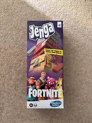Buy Hasbro Jenga: Fortnite Edition Block Stacking Game • 0.99£