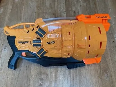 Buy Nerf Gun The Judge Doomlands Big Yellow Blaster Gun - TESTED • 12.50£