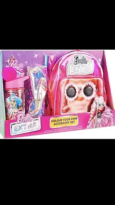 Buy Barbie Extra CYO Accessory Set Colour Your Own Accessory Set Gift For Kids • 18.99£
