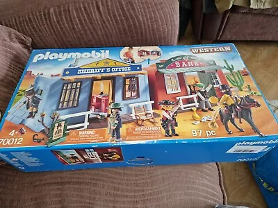 Buy Playmobil Full Western Set 70012 Many Parts Still In Sealed Packets • 19.99£