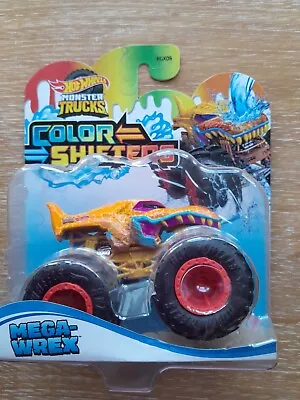 Buy Hot Wheels Monster Trucks Color Shifters Mega Wrex • 9.99£